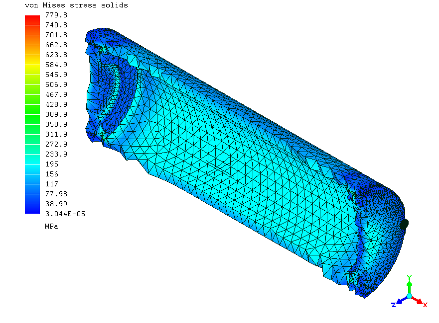EXTERNAL PRESSURE HOUSING FEA